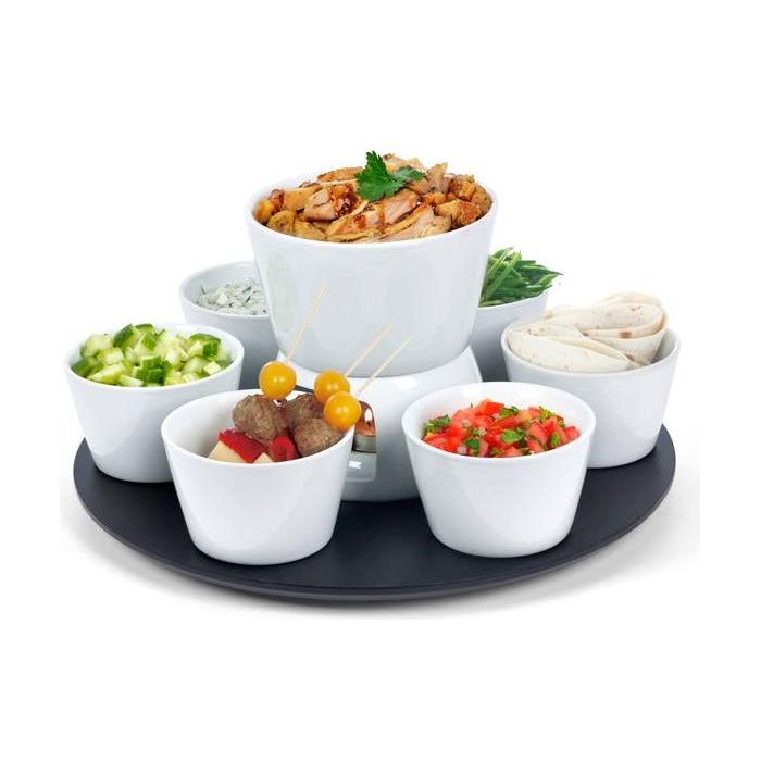 Modern House Daily Use Tacoset 9 Delar Vit