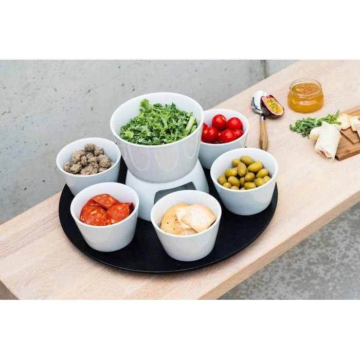 Modern House Daily Use Tacoset 9 Delar Vit
