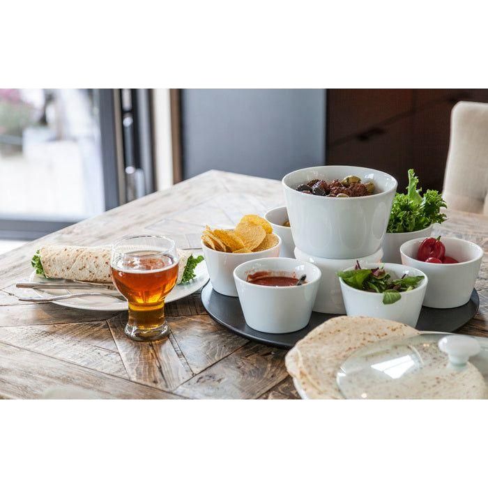 Modern House Daily Use Tacoset 9 Delar Vit
