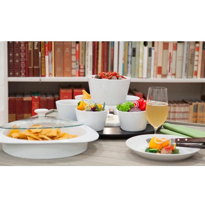 Modern House Daily Use Tacoset 9 Delar Vit