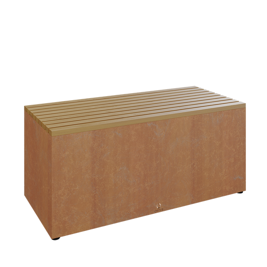 Ofyr Garden Bench Corten