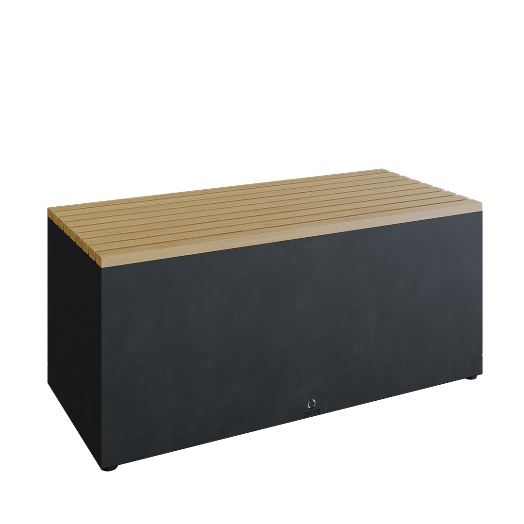 Ofyr Garden Bench Black