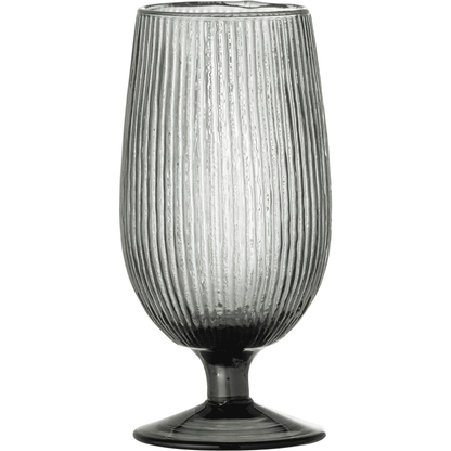 Bloomingville Tabita Ölglas Grå Återvunnet Glas 35 cl